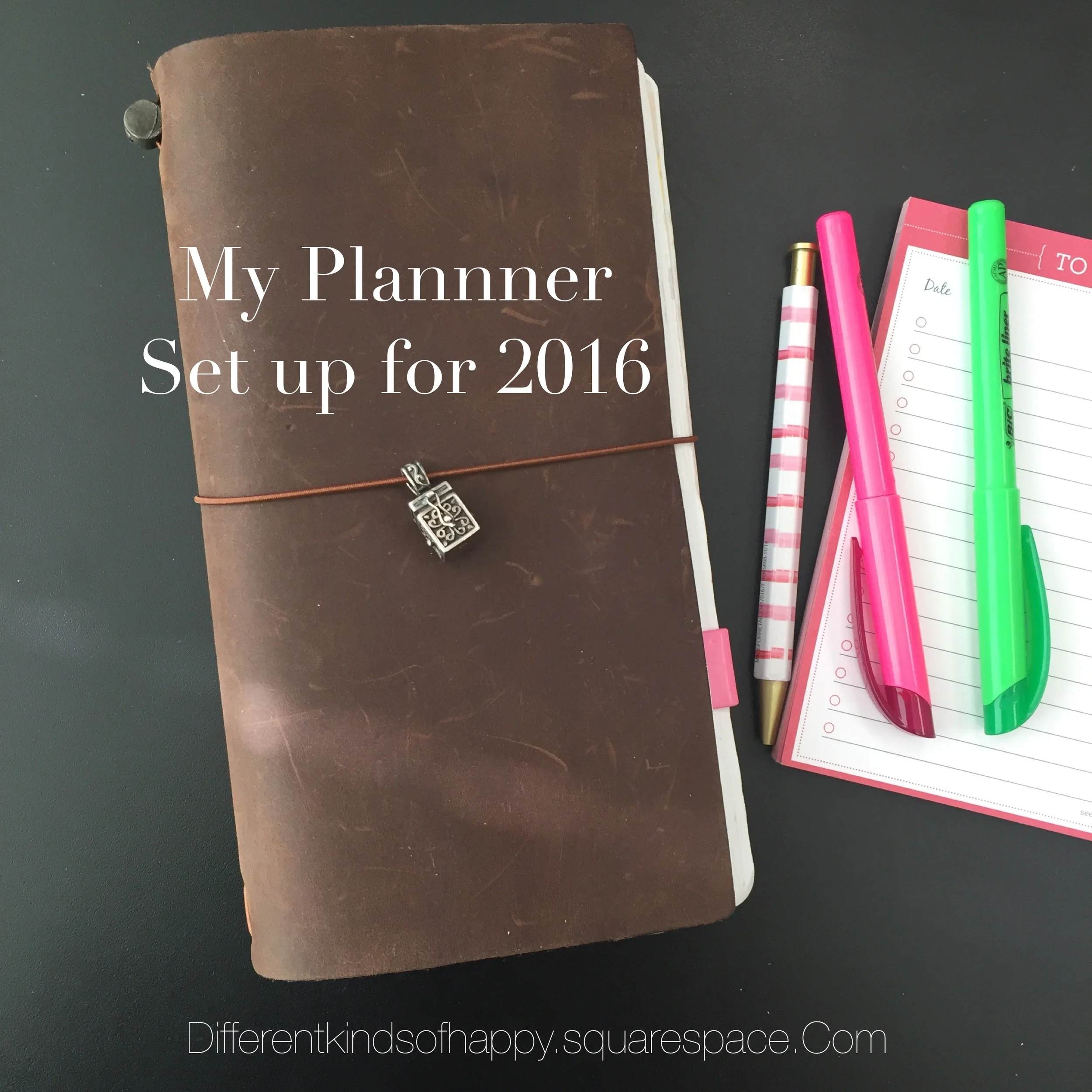 Planner Peace: Introducing My Midori Traveler's Notebook