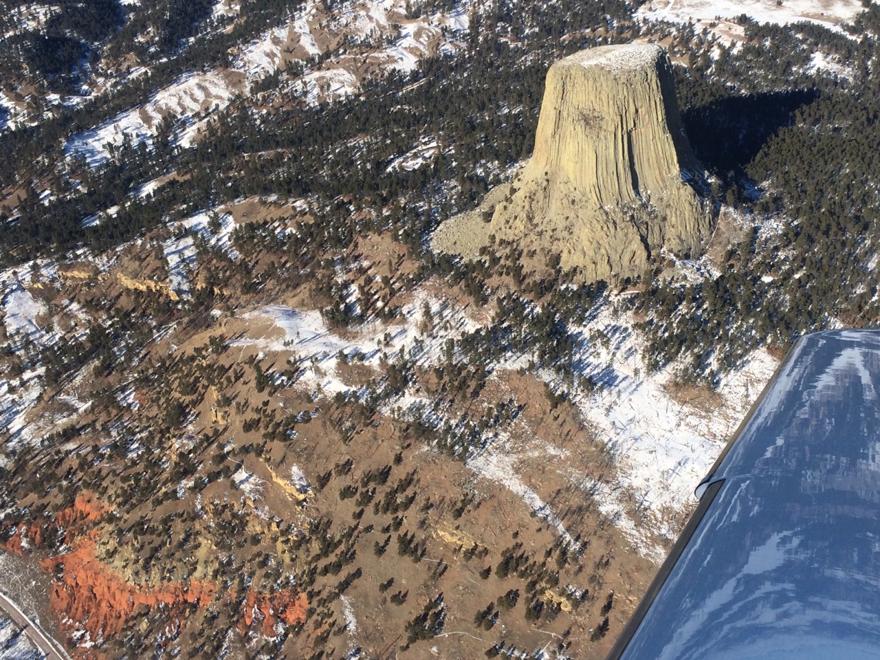 Devil's Tower in Wyoming