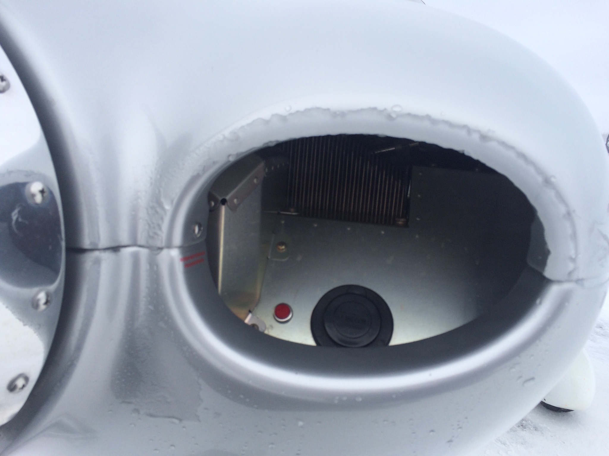 Engine inlet ice