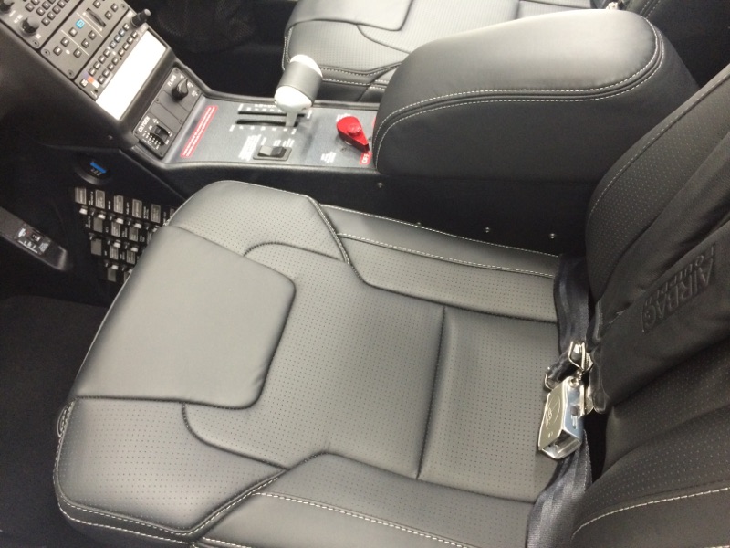 Leather seats