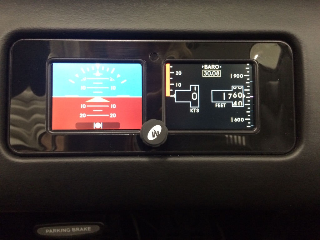 Electronic standby instruments
