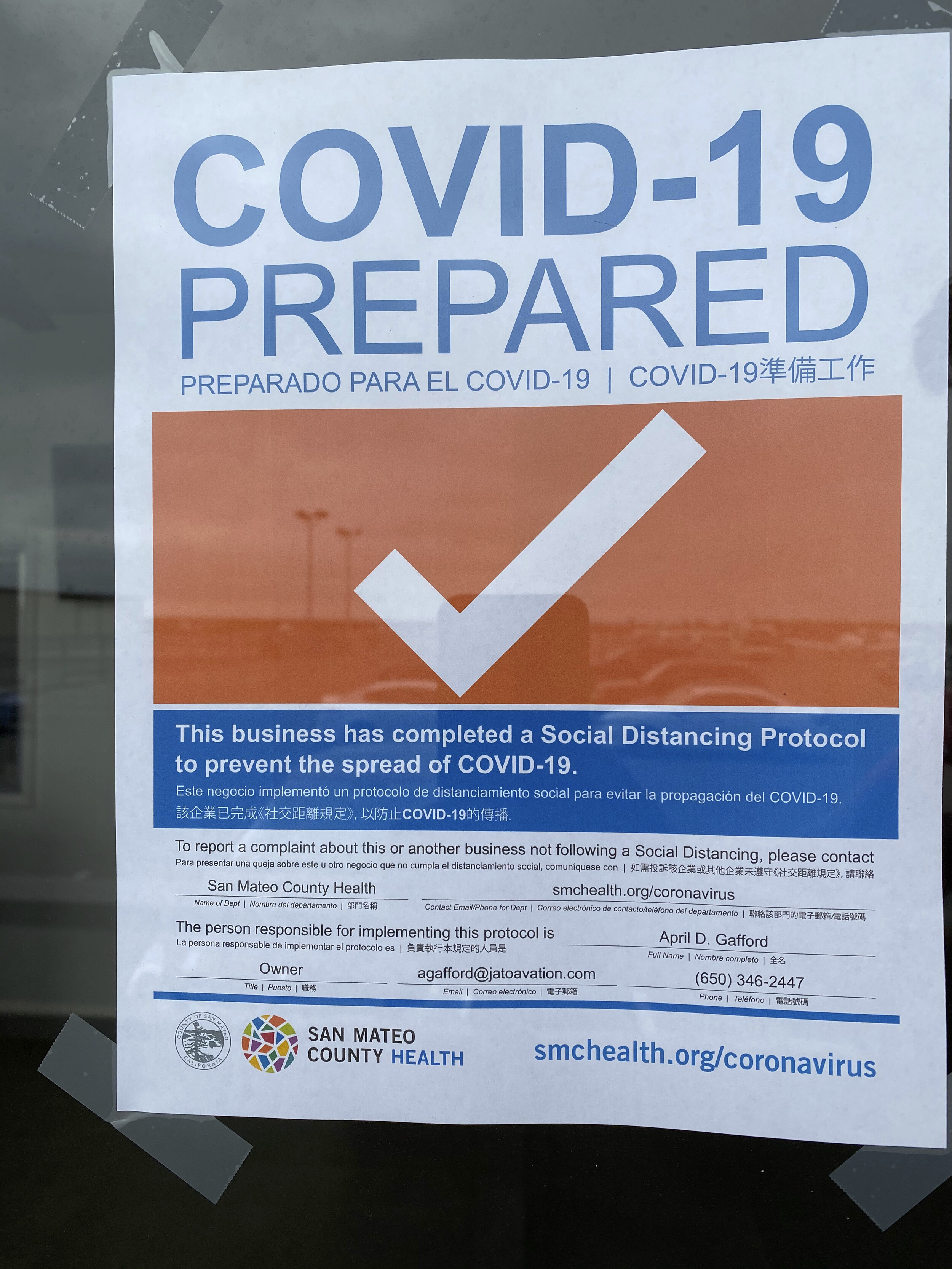 Covid-19 Flight Training Procedures 