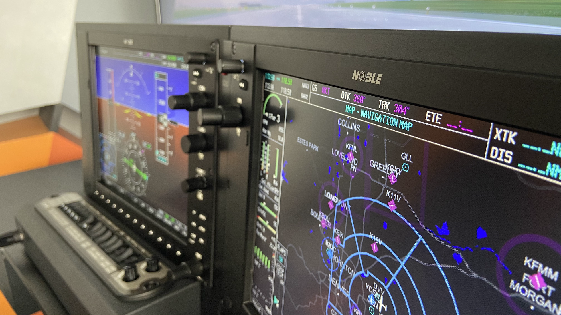 Noble NFS Cirrus SR Series Flight Simulator