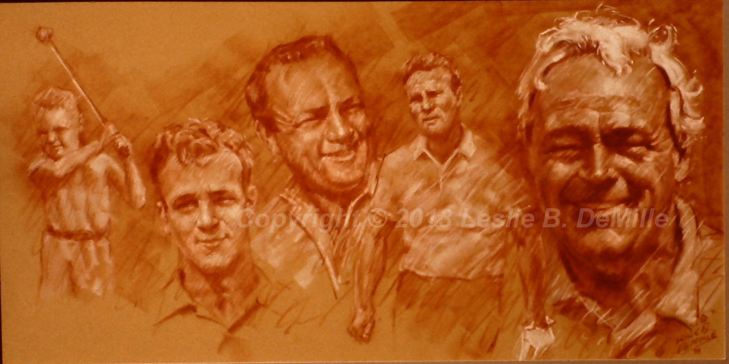 Arnold Palmer 2, Sepia (20x10)