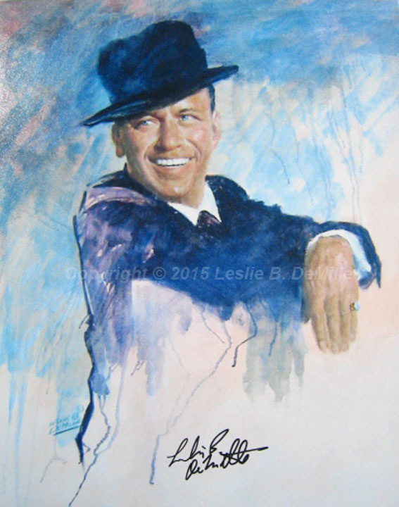 Frank Sinatra, Oil (11x14)