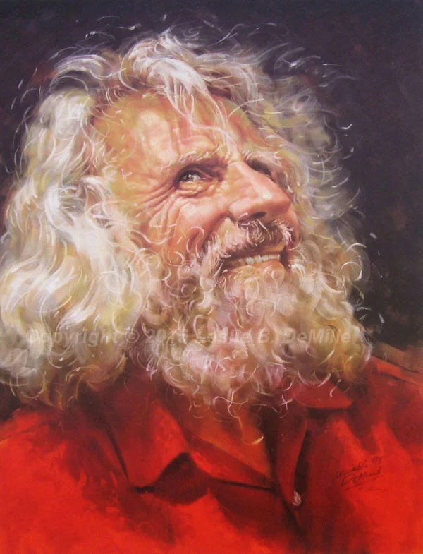 Laguna Beach "Greeter" 60's-70's, Pastel (11x14)