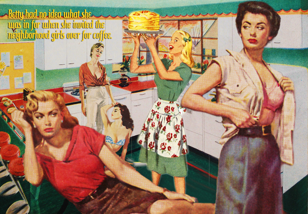 Lesbian Pulp Meets 1960’s Domesticity