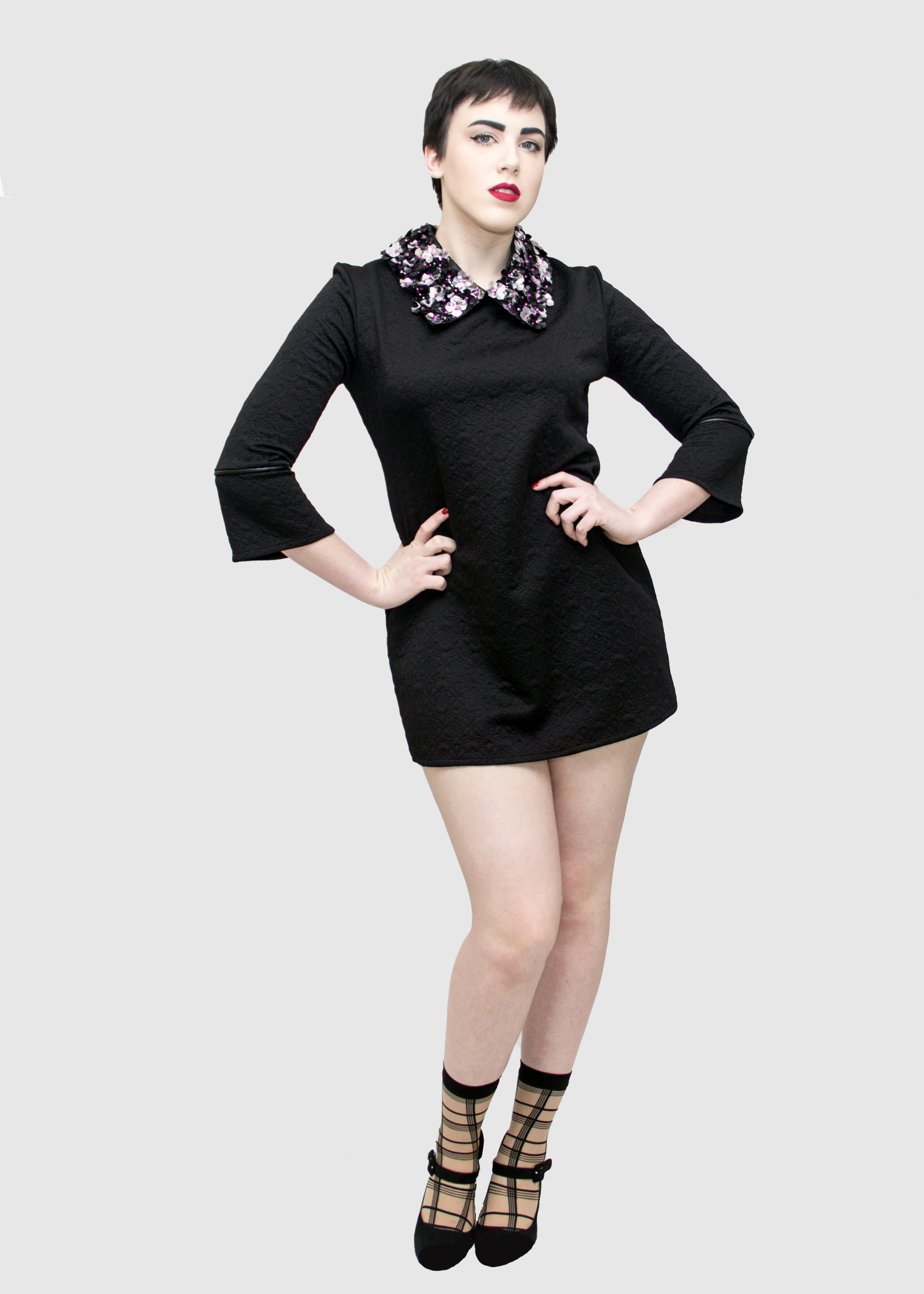 Maddy in Nikki LBD front 2.jpg