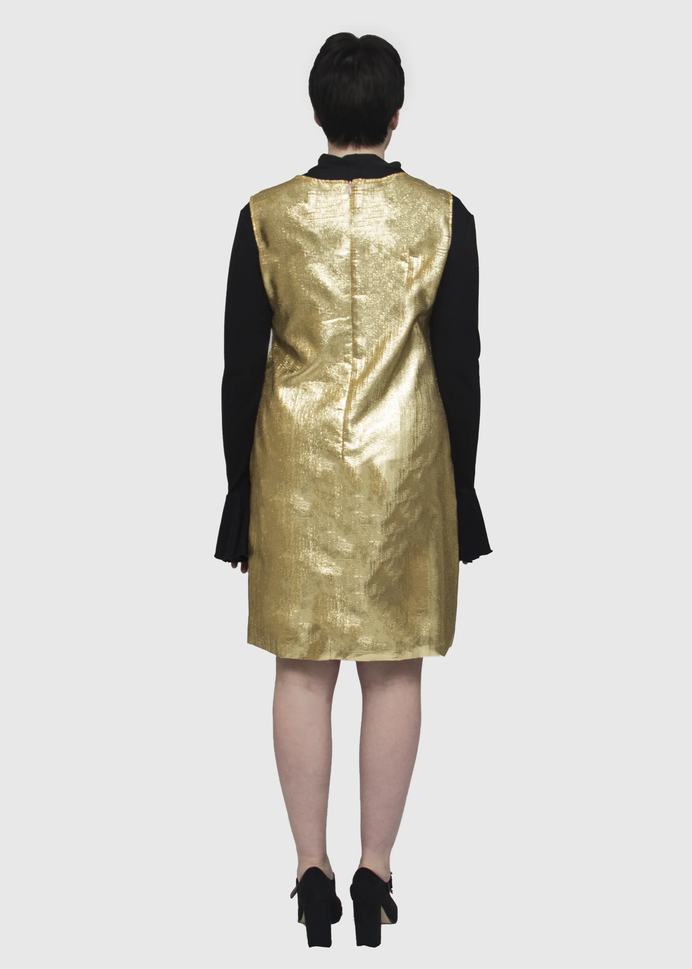 Maddy in Laura Dress and Kathy Turtleneck back.jpg