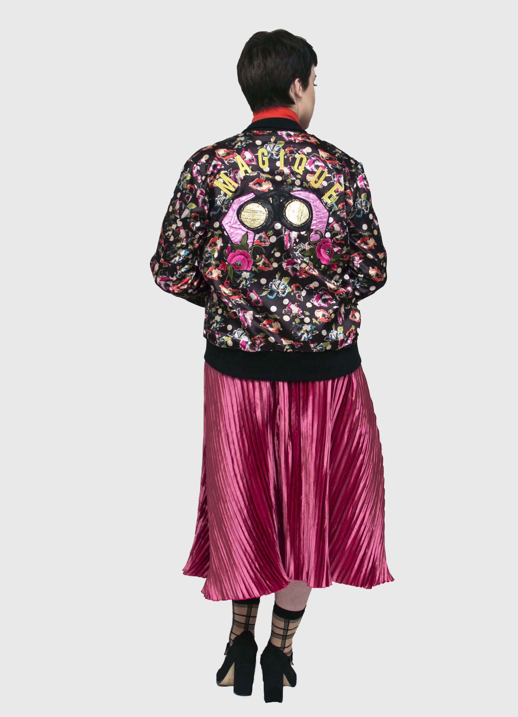 Image from Nikki Marie Fall / Winter 2017 Magique Bomber Jacket