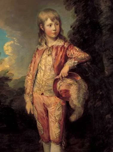 Gainsborough's 18th century portrait of The Pink Boy.