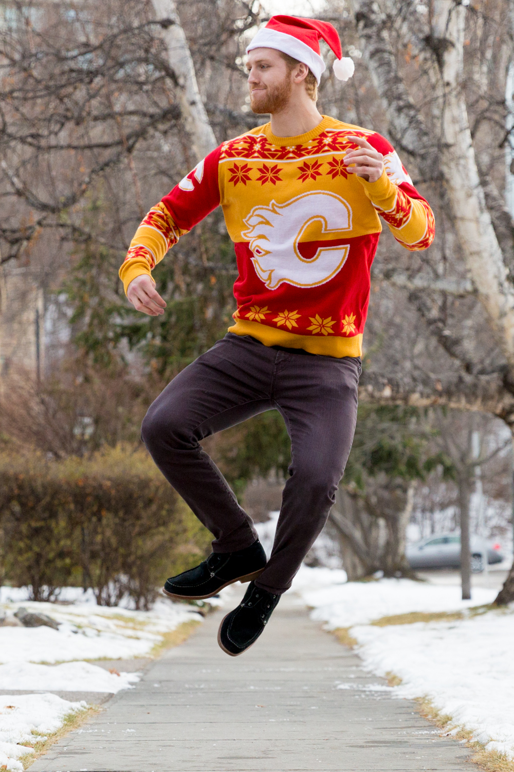 Calgary Flames Vintage Ugly Christmas Sweater – SocialCreatures LTD