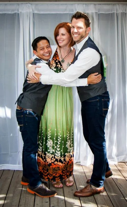 We did it! Cameron marries Ro & Paul, October 5th, 2013.