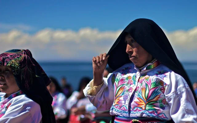 Retrato de Aurora nada más desembarcar en la isla.