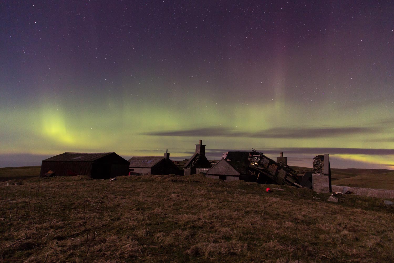Northern Lights over Clavel