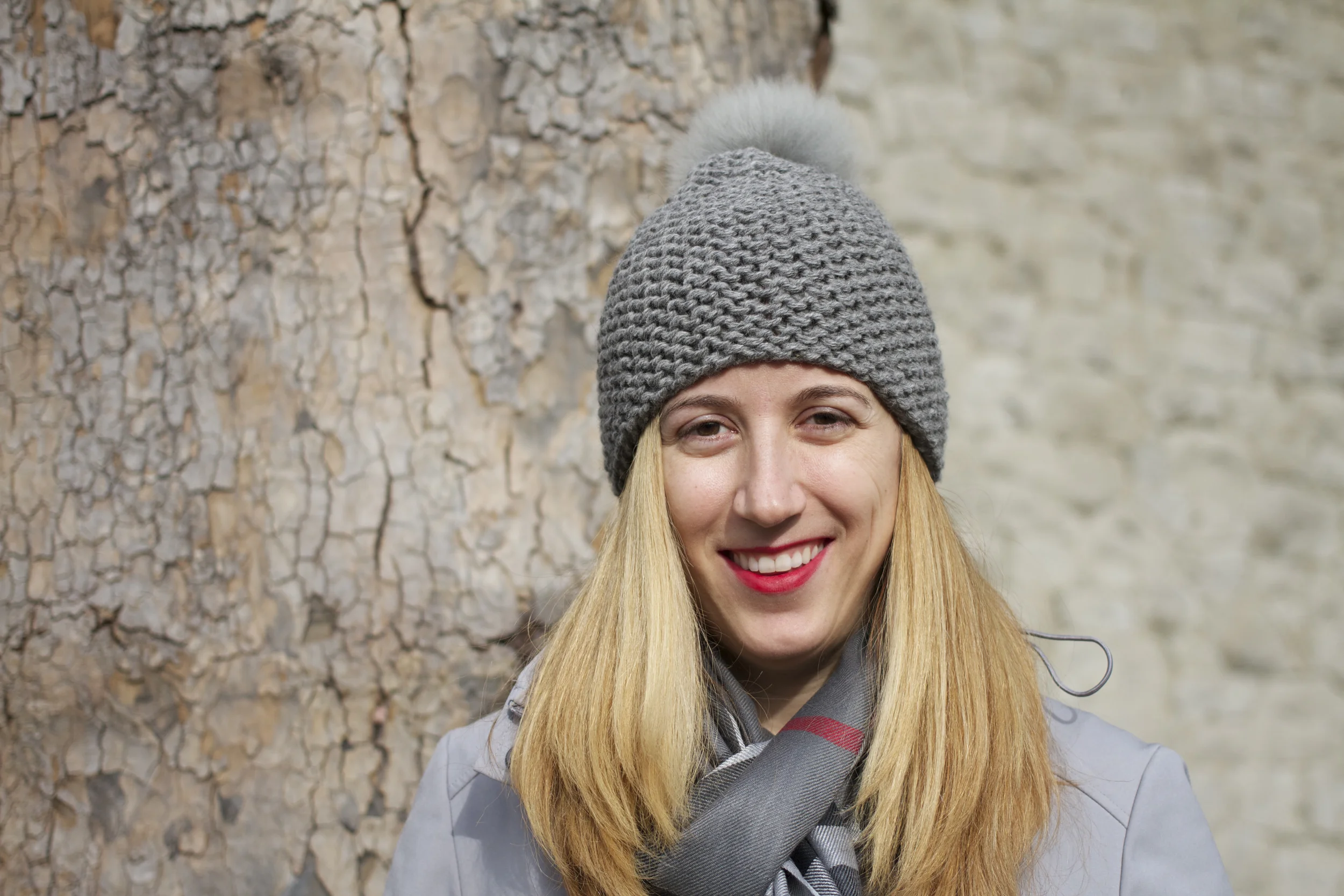 Pattern: Pom Pom Beanie by The TOFT Alpaca Shop Yarn: Toft Alpaca Chunky Weight Alpaca in Steel Yardage (for the Pre-Process Stashdown 2013): 95 yards Click the photo to link to my Ravelry project notes
