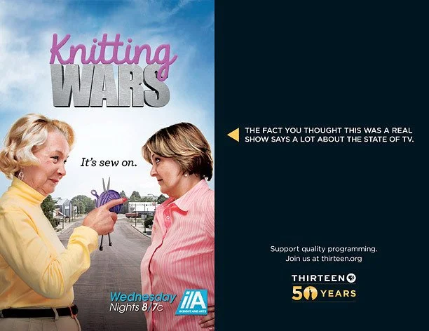 Really great article on how a PBS station in the States is marketing themselves by spoofing reality TV. I would totally watch this show though! 