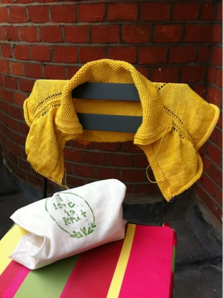 A little bit of summer sunshine - will it still be summer when it's finished?