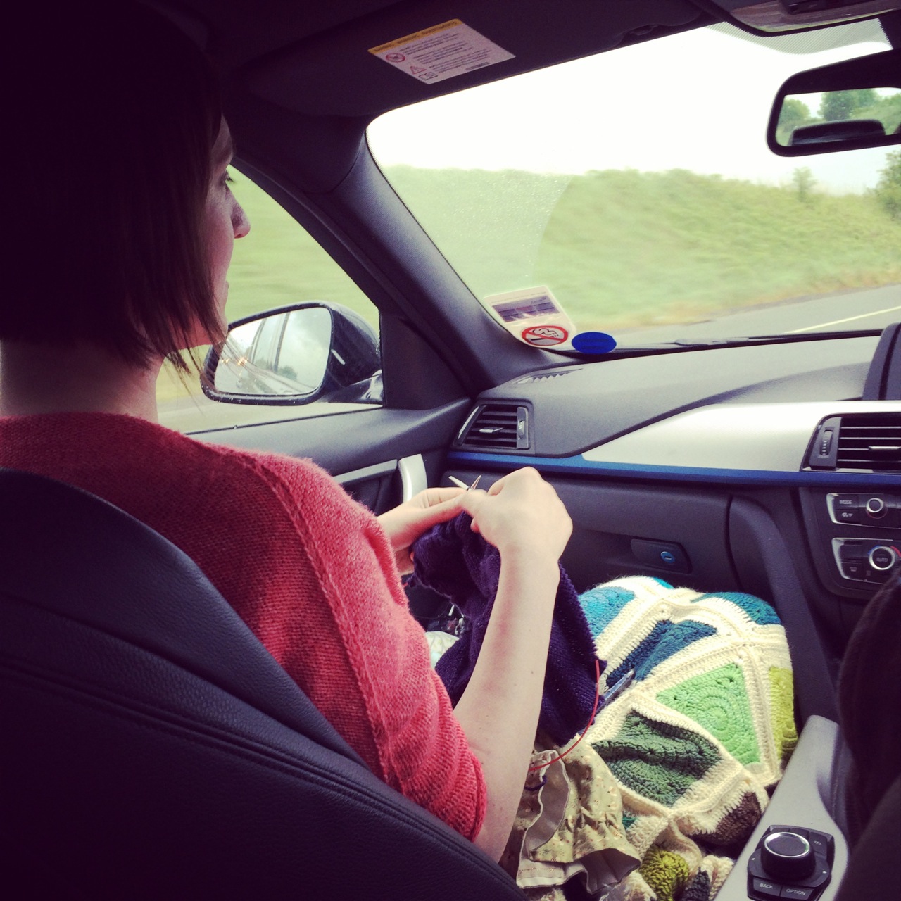And the time in the car was spent productively too!