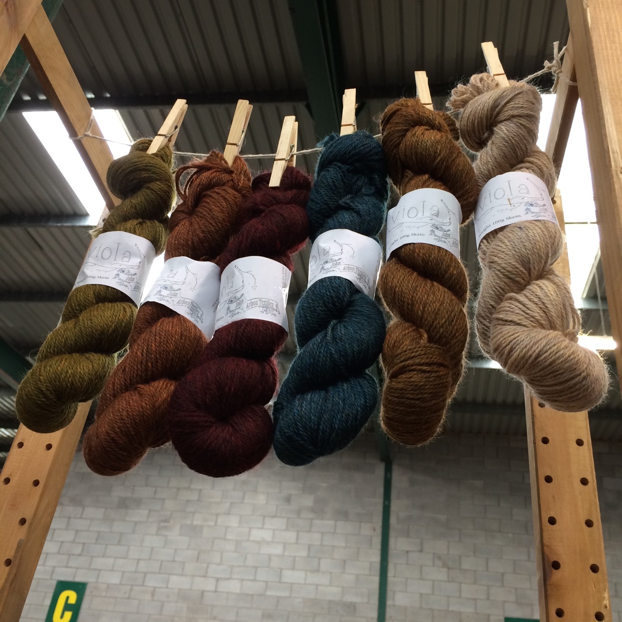 My favourite Viola yarn from John Arbon.