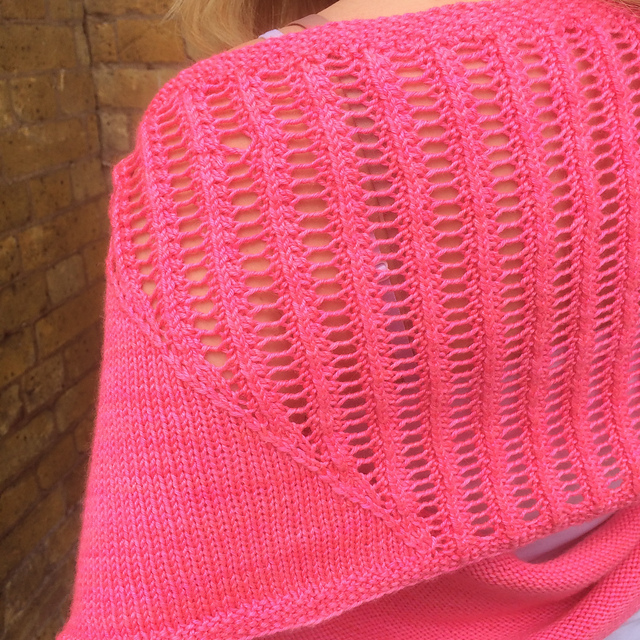 I love the versatility of a long cowl - in the summer, it becomes a cosy shrug!