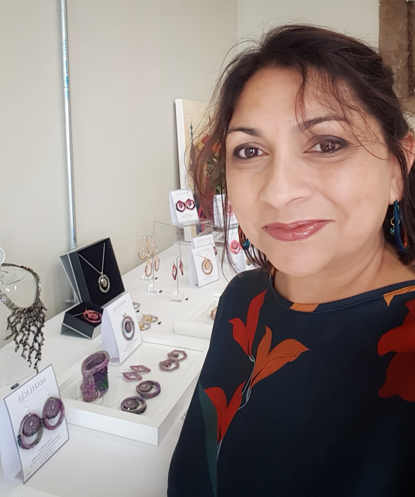 Suraya, the designer/maker behind Mahliqa