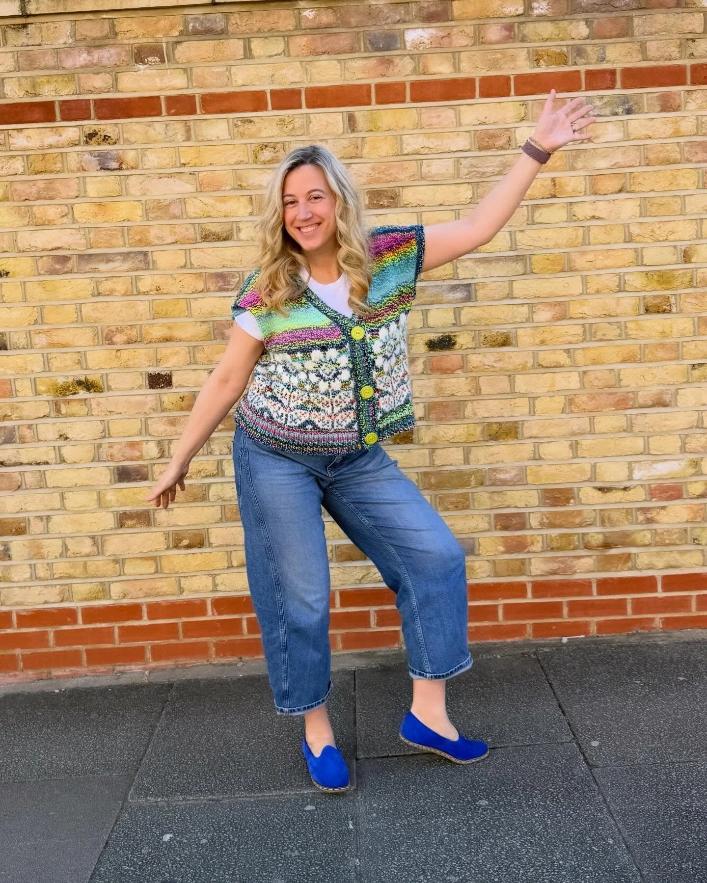 How about some jazz hands for another FO?!

I absolutely fell in love with this colour of Spincycle Yarns Plump when I saw it @makejoylondon and I knew it was exactly what I&rsquo;d been looking to knit Nordic Bloom. My knitting mojo was non-existent