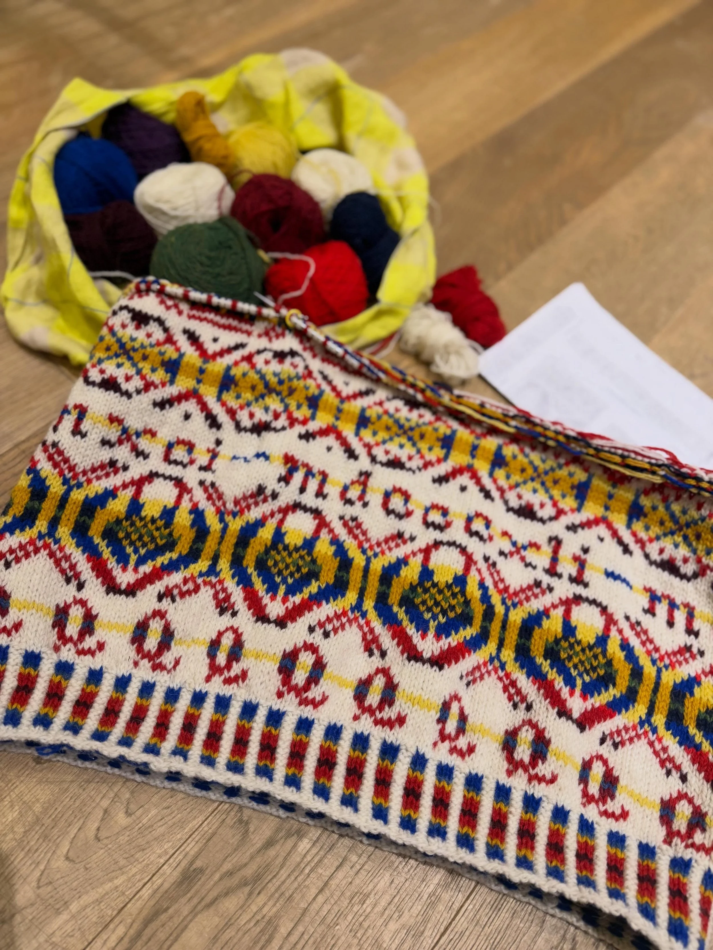 Yarn friends, I think the knitting mojo might be back&hellip;!

Y&rsquo;all know I love an epic project&hellip;this one has been in the planning stages for a while - starting as a spark of an idea in late 2024 and gaining legs last summer when I had 