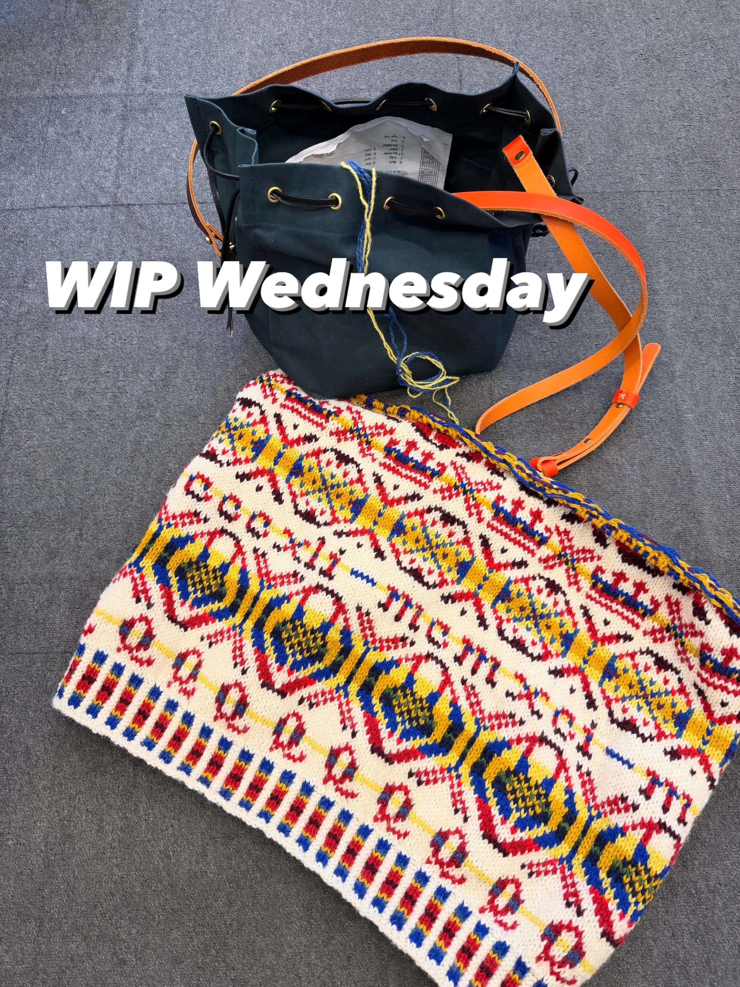 WIP WEDNESDAY UPDATE!

If my goal is to finish the body of this sweater by the end of June, and about to introduce the steeks fo the armholes, do we think I&rsquo;m on track? 🤔 

Still absolutely loving this project, even if I inevitably run out of 