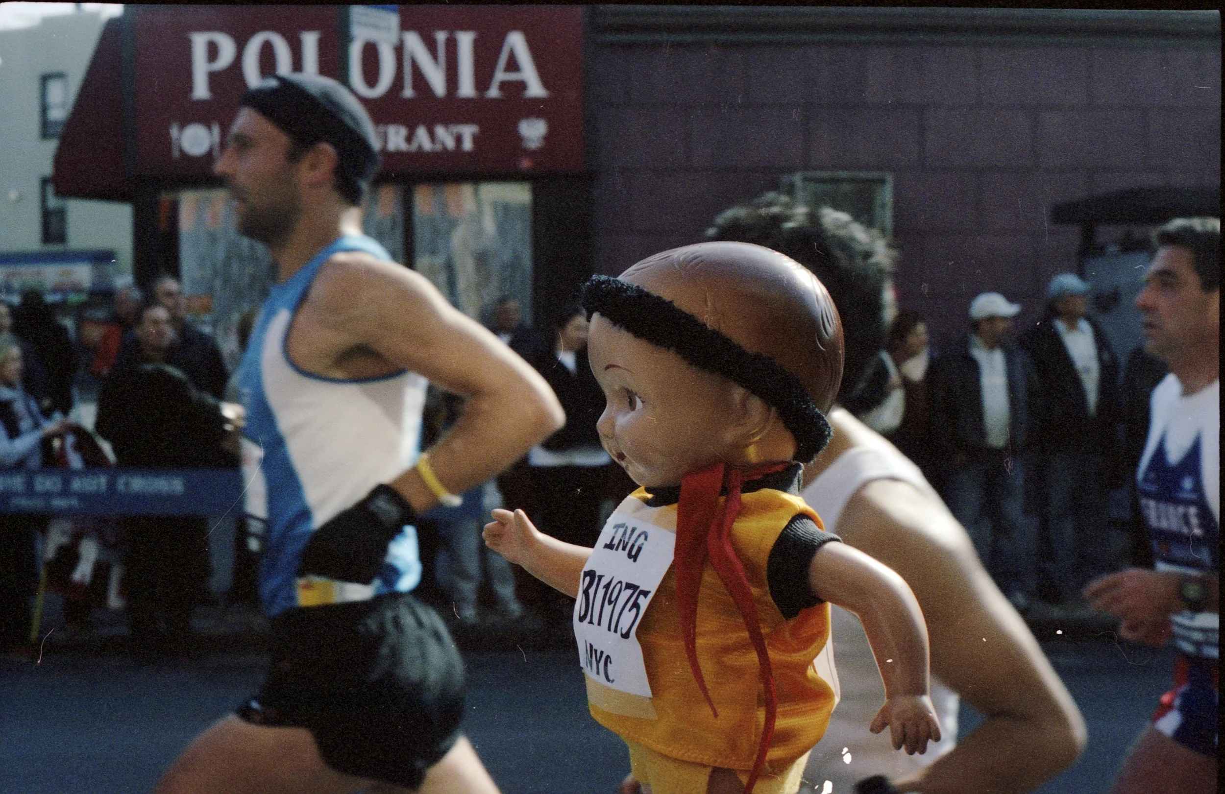 Buddy Ian at the NYC Marathon