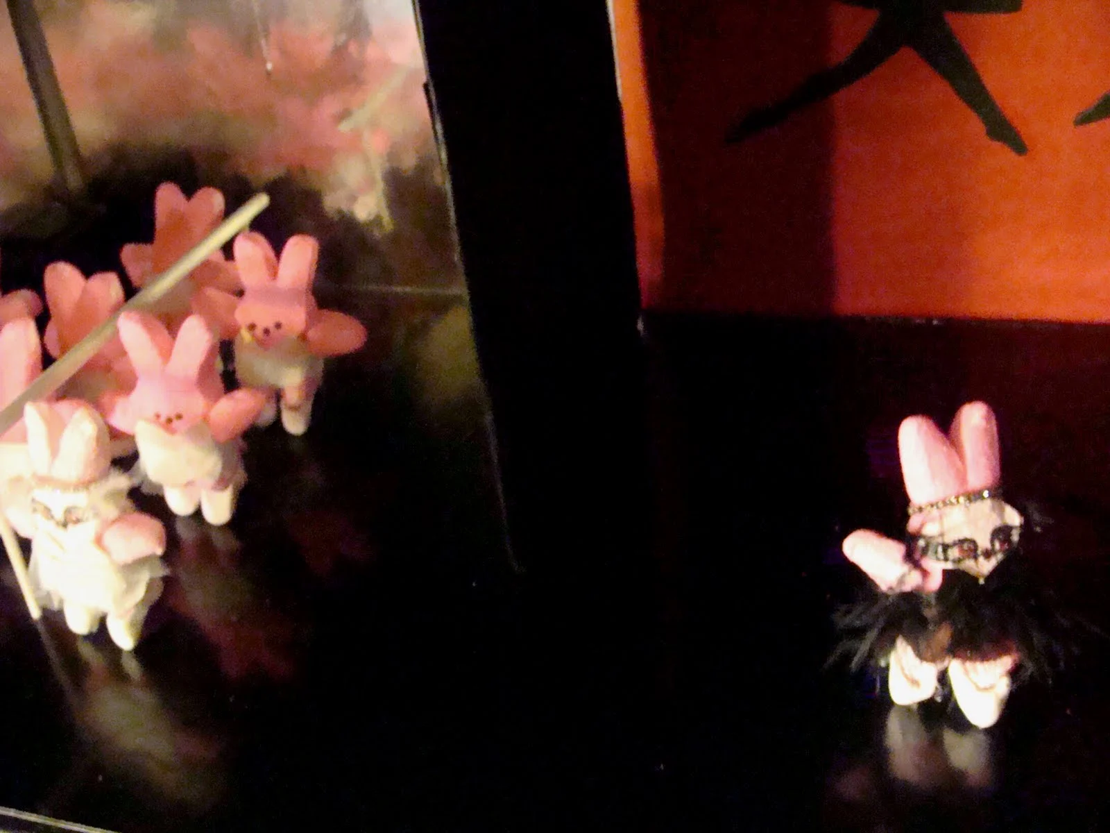 alternate angle of Black Peep diorama