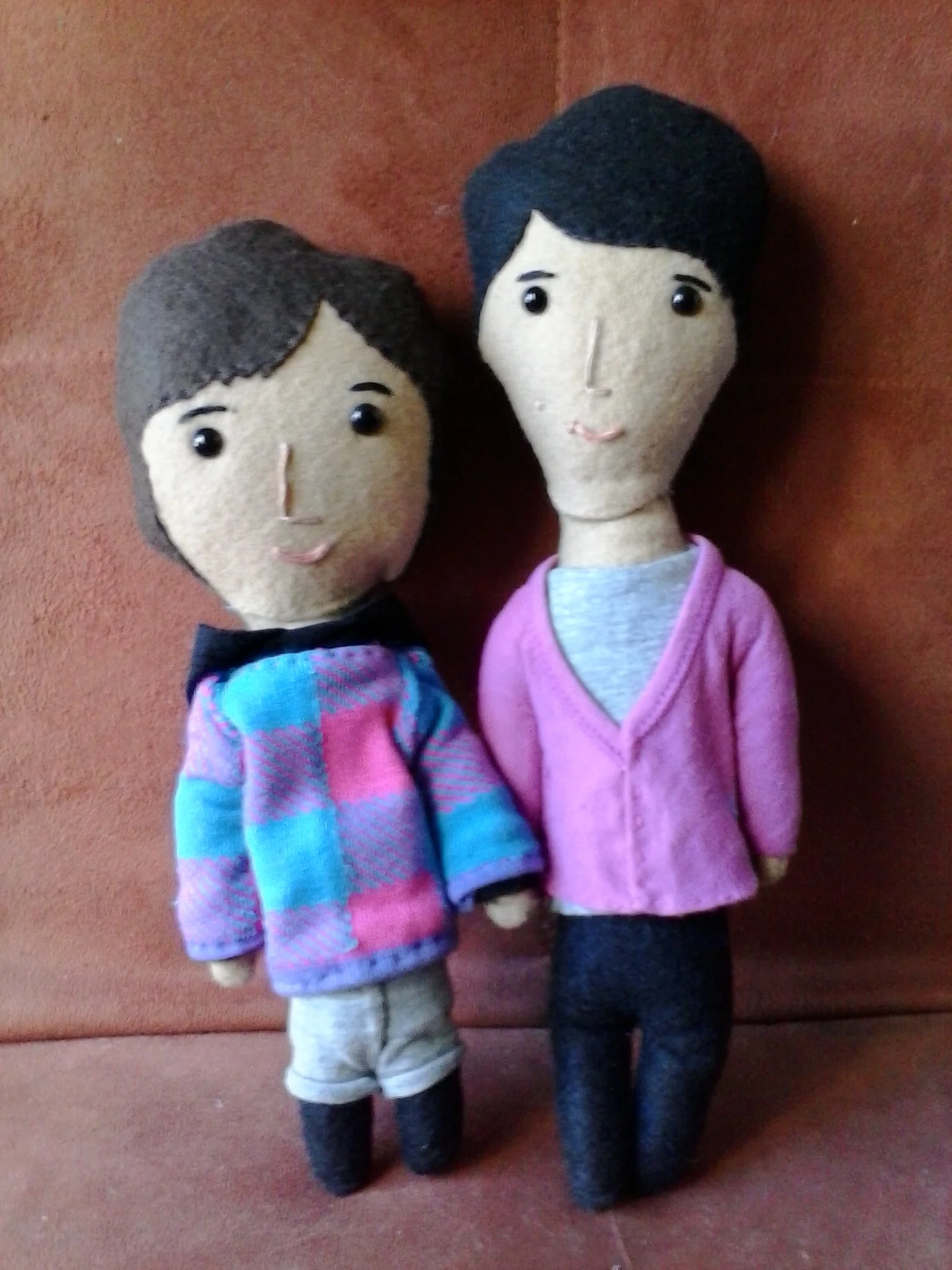 Gil Ra Im and Kim Joo Won dolls from Secret Garden