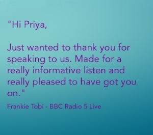 BBC RADIO 5 LIVE - July 2017