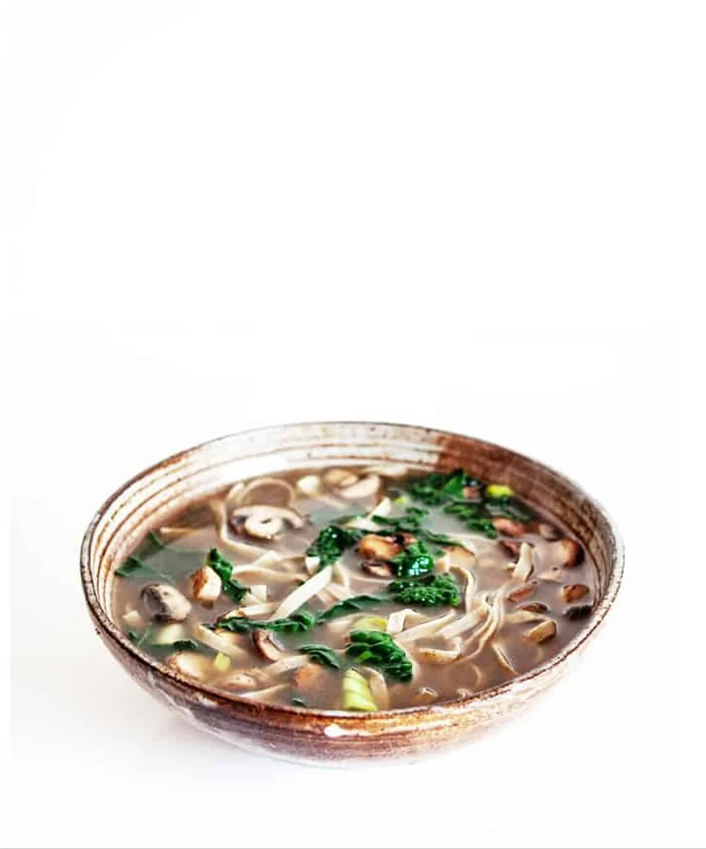 BEAUTIFUL FOOD BY DESIGN | Rainy morning calls for soup.

Feeling Good Bowl of Noodles are basic, quick and satisfying, perfect for our super-busy lives. This soup does the 2 step, a simple process. Step 1: Stir-fry the mushrooms and noodles. Step 2: