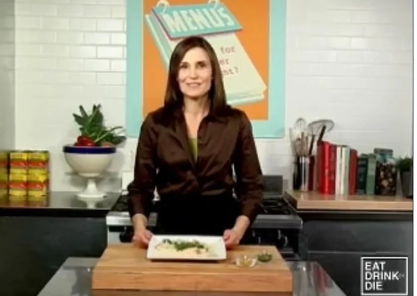 BEAUTIFUL FOOD BY DESIGN | VIDEO| CHICKEN WITH LEMON BASIL SAUCE.
This chicken dish hails from when I was working as a personal chef. The sauce was stored separate from the chicken in the refrigerator and clients could simply arrive home, warm the ch