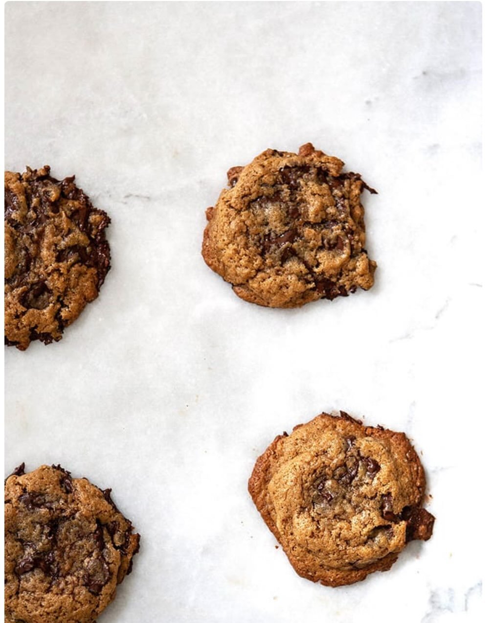 BEAUTIFUL FOOD BY DESIGN | This smallish recipe makes about 5 of the most buttery chocolate chunk cookies, not to mention this is one bowl recipe. It&rsquo;s ok, it&rsquo;s Just a Few Chocolate Chunk Cookies from Bijouxs Little Jewels from the Kitche