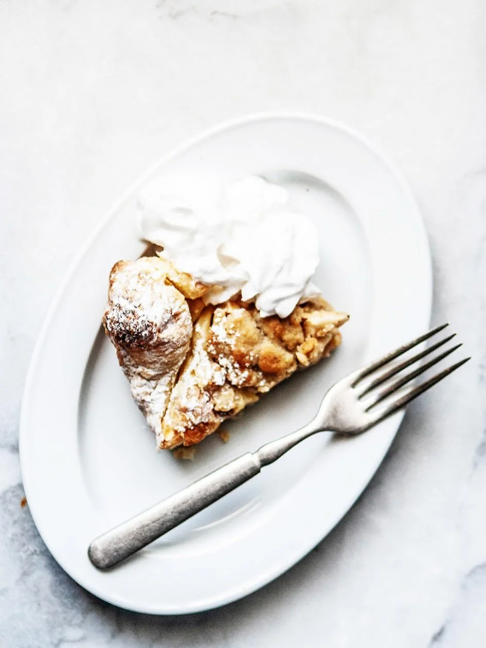 BEAUTIFUL FOOD BY DESIGN | Martha&rsquo;s Bottom-Crust Apple Pie. The All-American Apple pie, with a just a bit of a flavor twist. 

This pie is an old-fashioned Bottom-Crust Apple Pie I have been making for years, but the apples are flavored with a 