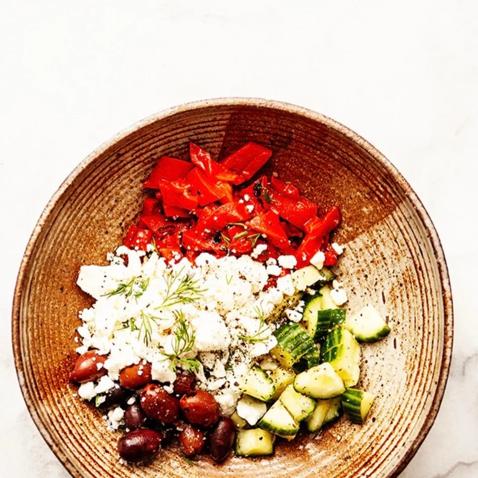 NEW RECIPE | Greek Feta Salad| This salad has a secret ingredient hidden from view, high-protein probiotic cottage cheese rests below the vegetable toppings-Greek Feta Salad No. 627 from the Collection Membership.
#greek #feta #salad #highprotein