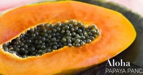 BEAUTIFUL FOOD BY DESIGN | Papaya Pancakes It&rsquo;s May and summer plans are being formulated, reminding me of Papaya Pancakes shared by a mother cooking for a rag-tag group of kids one summer long ago. Mothers are always cooking up memories. 
Bijo