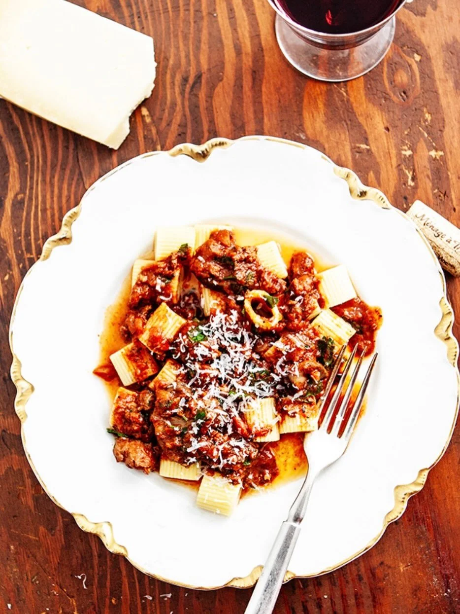 BEAUTIFUL FOOD BY DESIGN | SPICY SAUSAGE Rag&ugrave; I know, yes you are reading this correctly, cinnamon in the sauce? Yes, this recipe is based on a dear friend&rsquo;s fabulous sauce; very few people guess this secret spice. The spicy seasoning mi