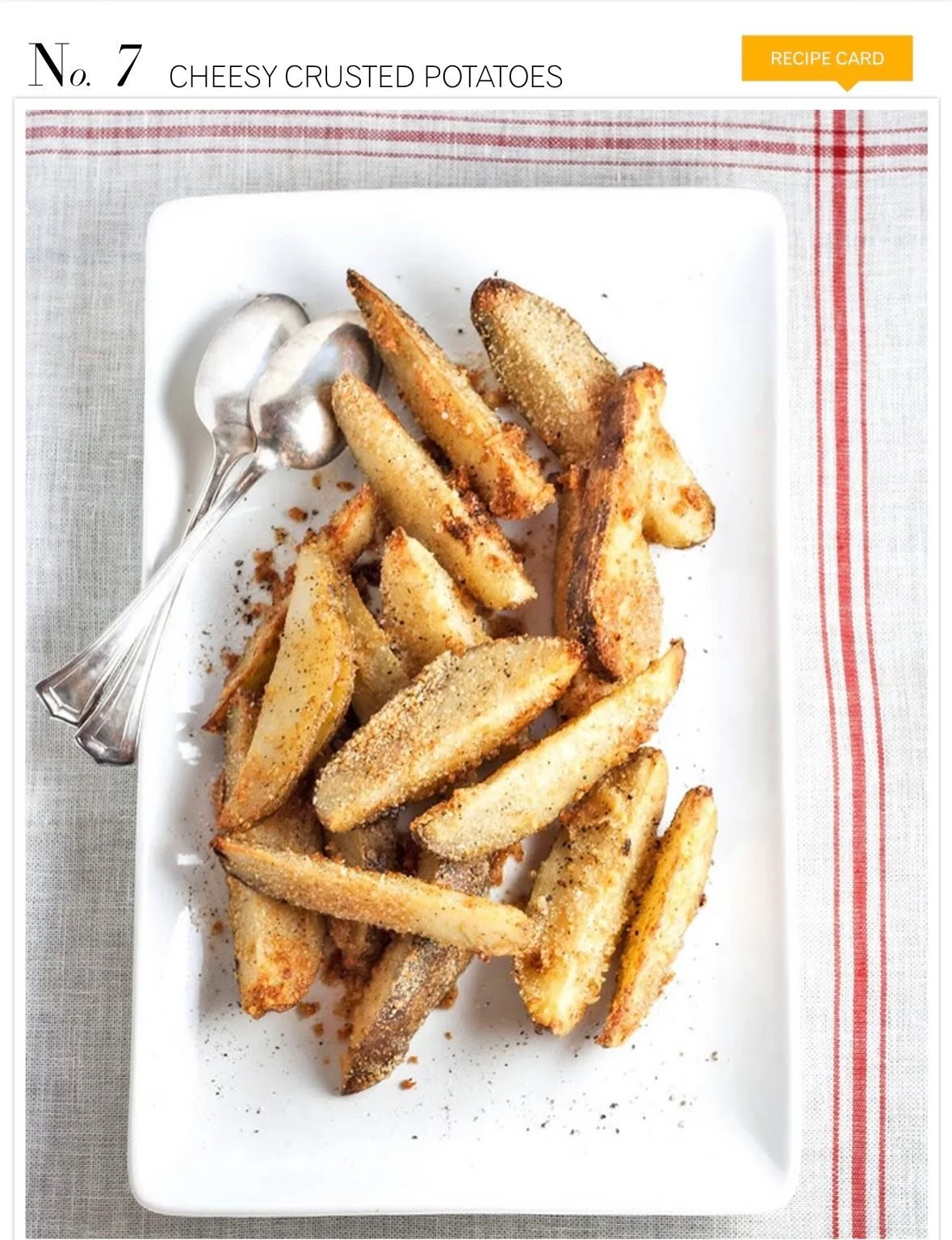 BEAUTIFUL FOOD BY DESIGN | CHEESY CRUSTED POTATOES | ALMOST EVERY SUNDAY, A HAPPY GROUP OF FAMILIES AND FRIENDS
WOULD GATHER AROUND OUR WEATHERED WOOD PICNIC TABLE
BENEATH AN ARBOR OF RAMBLING WISTERIA VINE FOR RELAXED
SUPPERS. THE FARE WAS SIMPLE. T