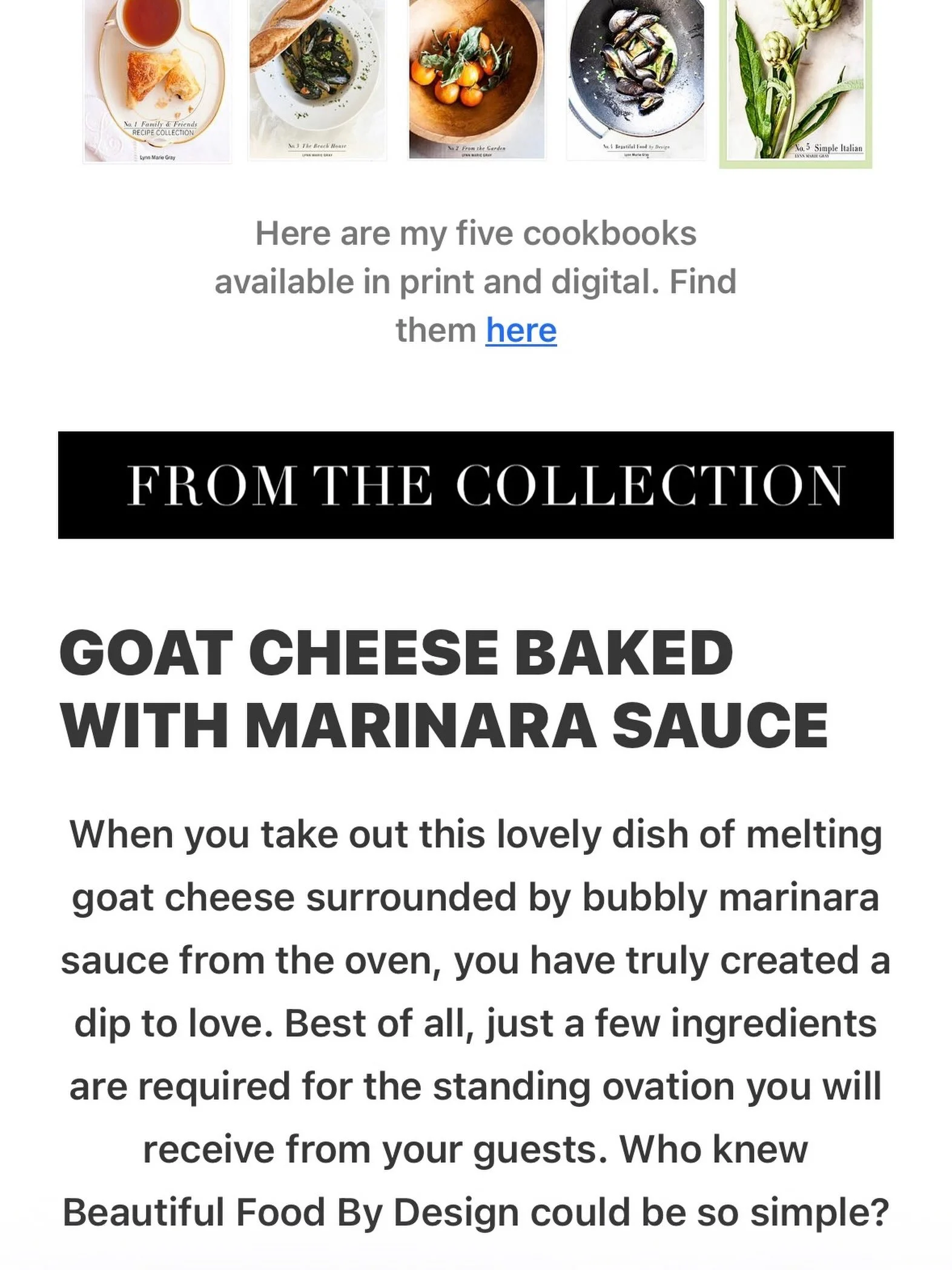BEAUTIFUL FOOD BY DESIGN | Check out my SUBSTACK for some free Early Summer Recipes. Enjoy!

https://bijouxs.substack.com/p/early-summer-recipes?hide_intro_popup=1