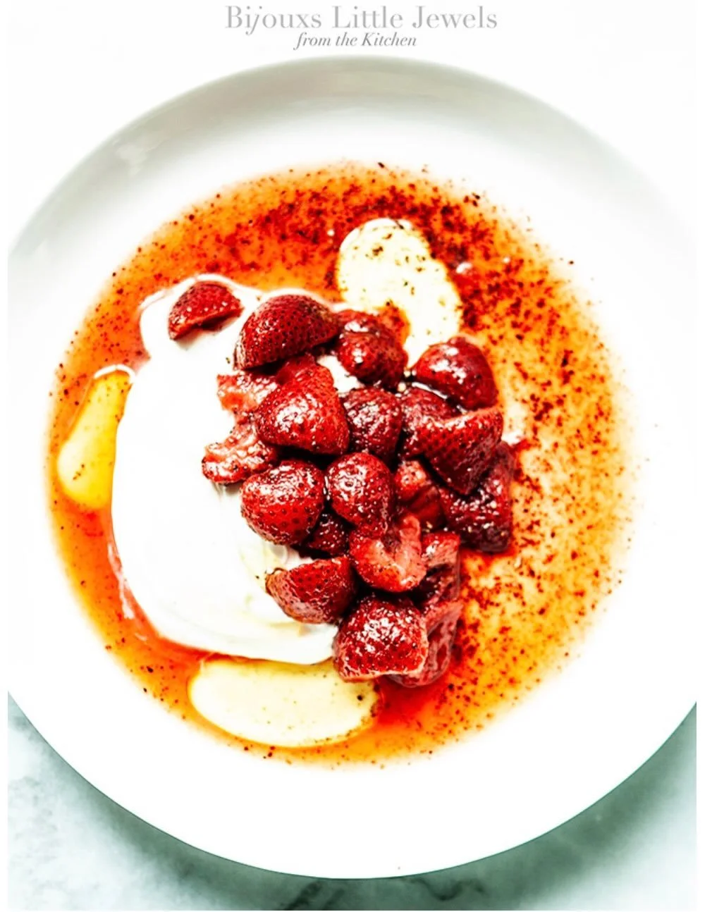 BEAUTIFUL FOOD BY DESIGN | Here along the California Central Coast strawberry season is in full gear. Acres of strawberries are visible all along the roads. How lucky we are! This recipe is way to celebrate the season with a up-to-date twist on a Bri