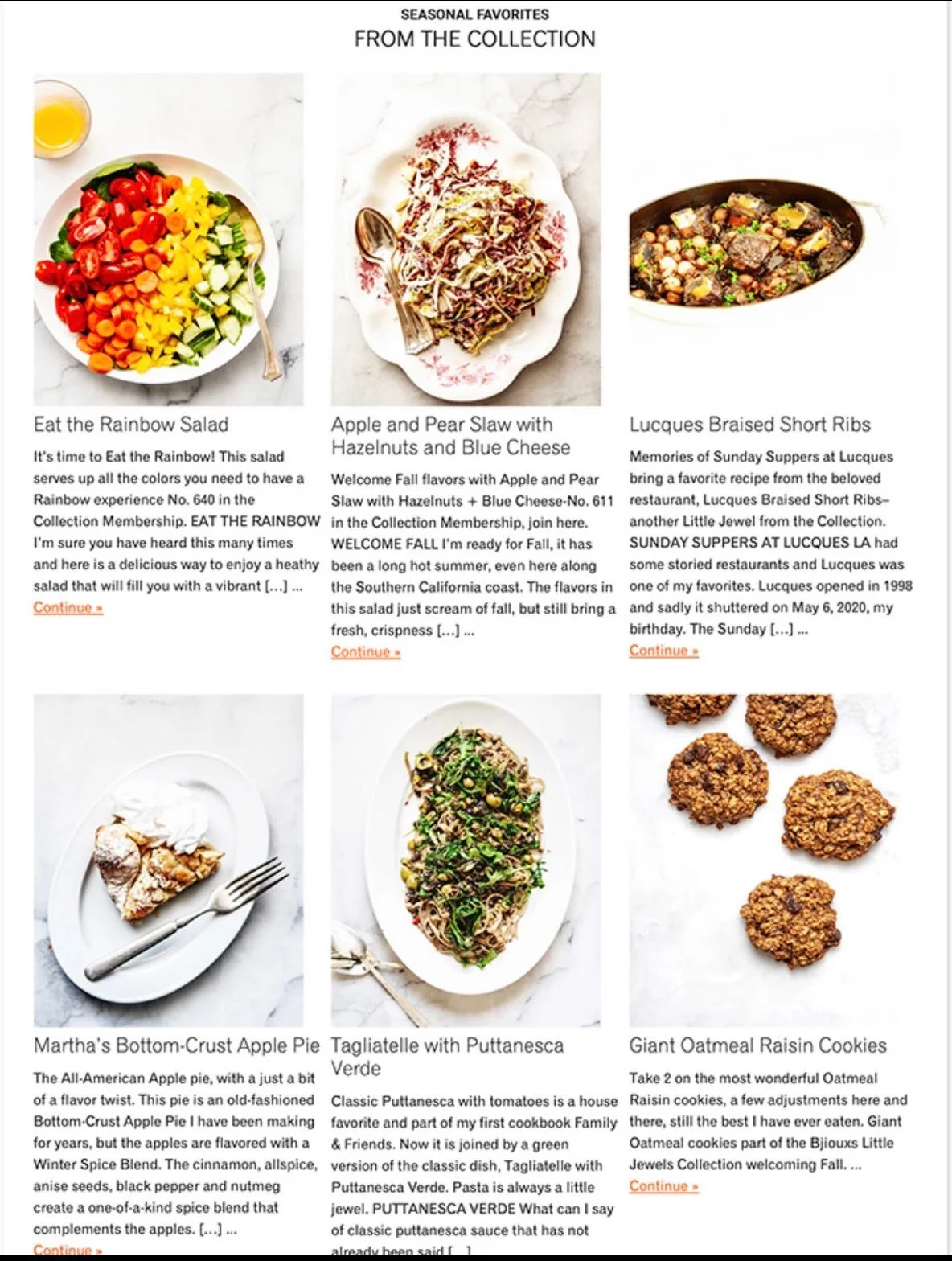 BEAUTIFUL FOOD BY DESIGN | Fall forward  with The Seasonal Collection of recipes on the blog today. 
TAP BIO FOR LINK
https://bijouxs.com
.
.
#fallrecipes #seasonal #cookies #salads #applepie