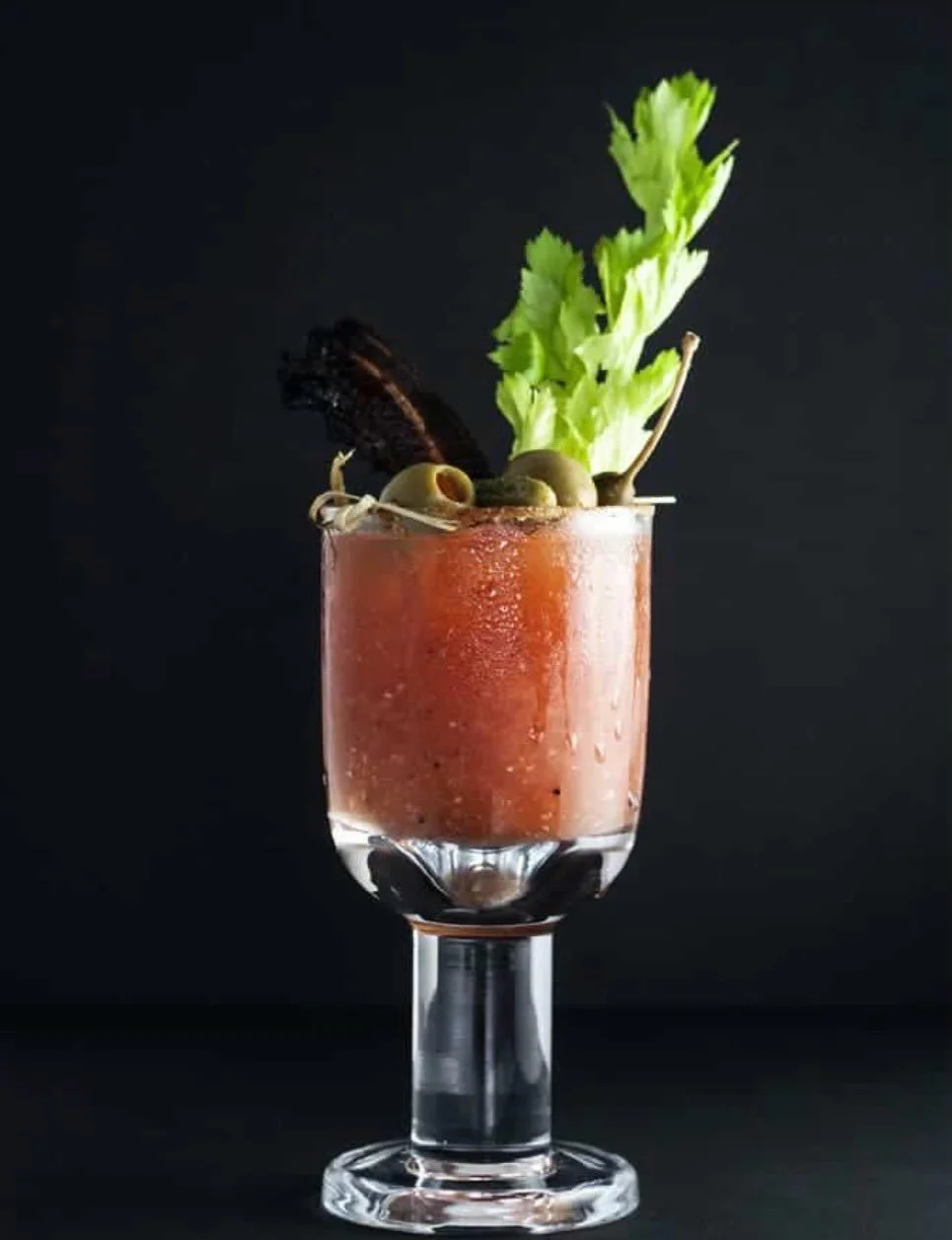 Cooling down with a Bacon Bloody Mary. San Francisco welcomed me for a week with open arms, and yes, I left a bit of my heart there, but I returned with some recipes. A celebratory cocktail, the Bacon Bloody Mary, inspired by visit to a warm and most