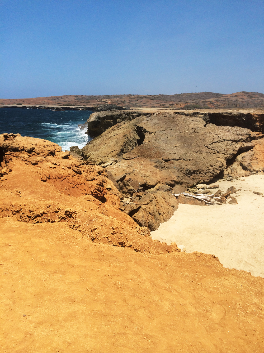 Another view on the way towards the lighthouse was the Natural Bridge (literally a bridge formed by the nautral rifts between the ocean and land) . Unfortunately due to mother nature, this bridge has collapsed.