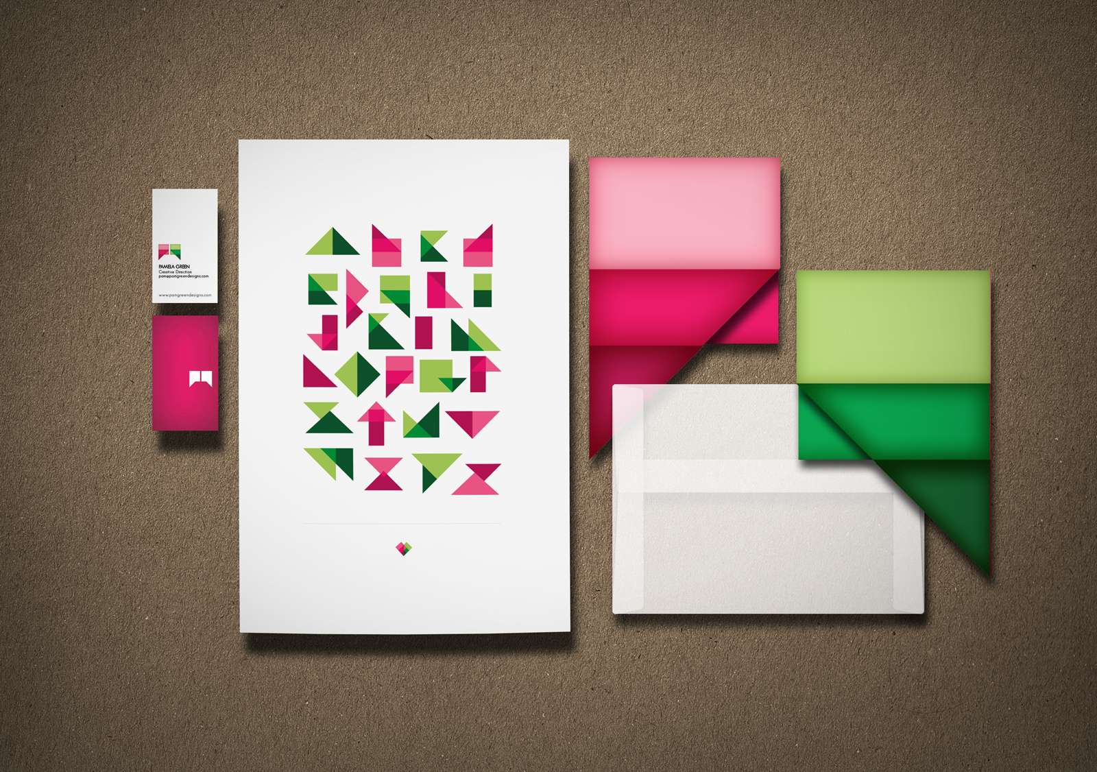 Title PgD Client Pamela Green ( self ) Type Art Direction, Self Promotion, Typography Year 2015