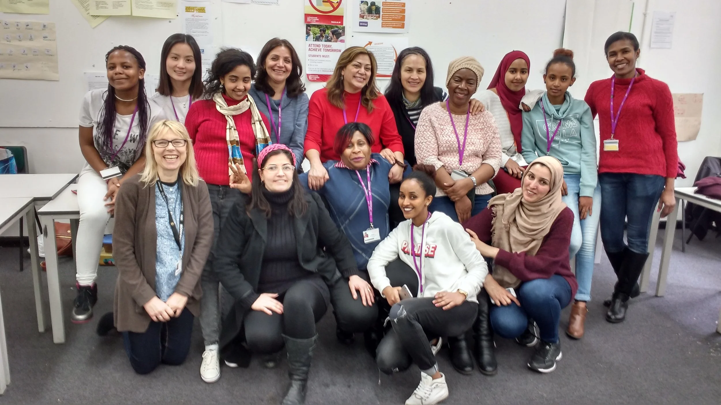 Student FUNDRAISERS from LEWISHAM College