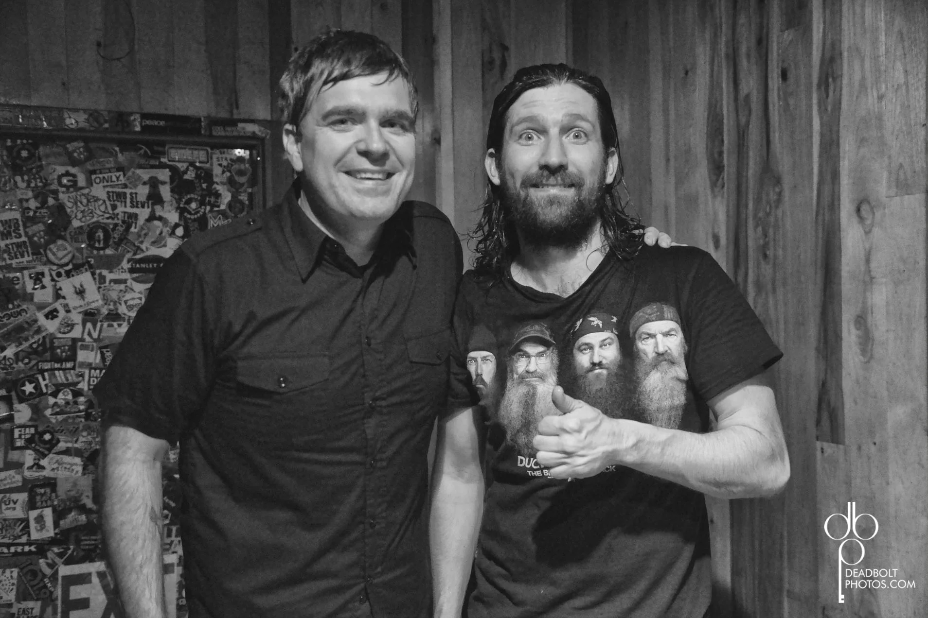Toby and Josh after a killer NYC show. 