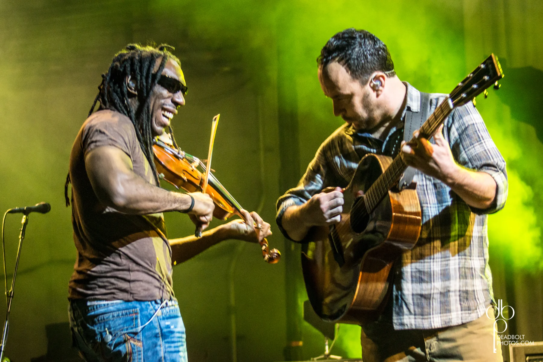 Boyd Tinsley and Dave Matthews
